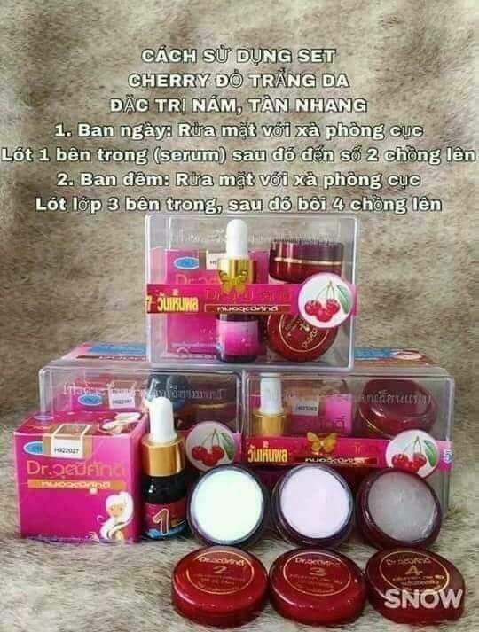 BỘ KEM NÁM THÁI LAN ( YHEE ĐỎ)