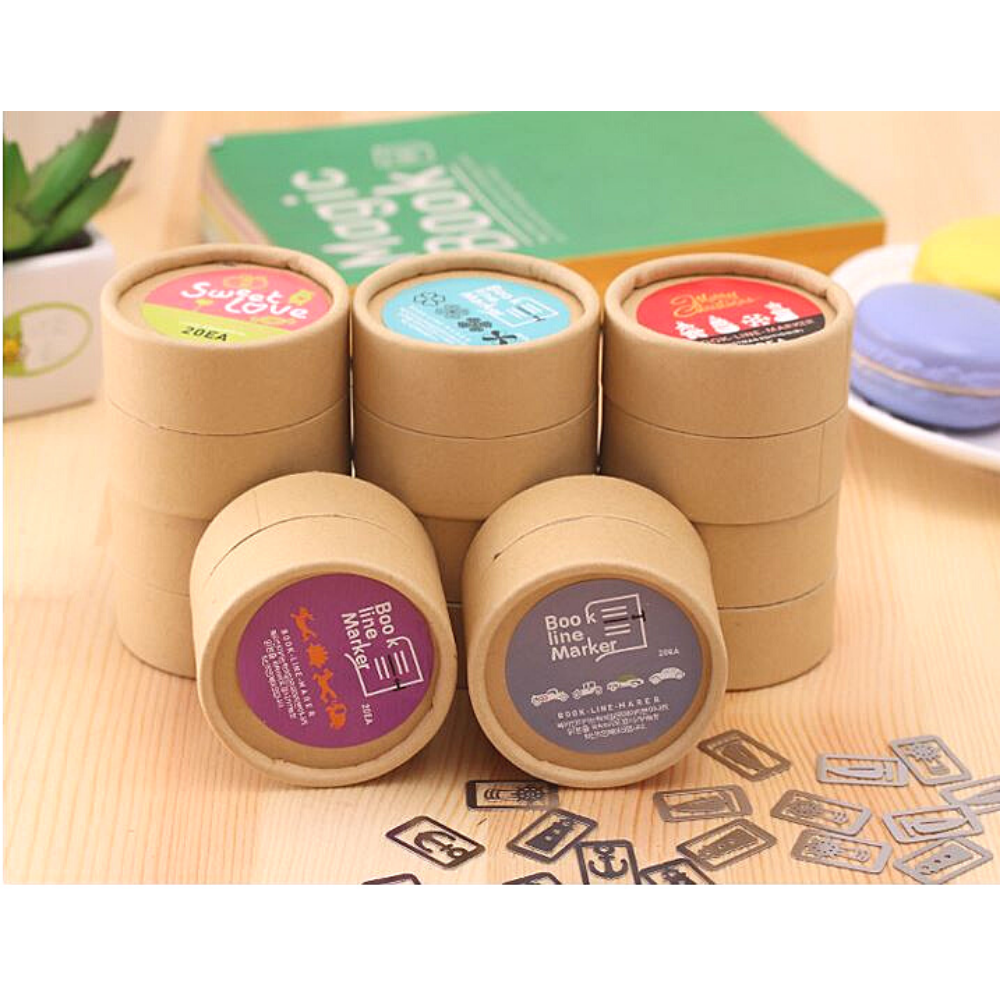 [HCM]Bộ Đánh Dấu Sách Book Line Markers - Animal