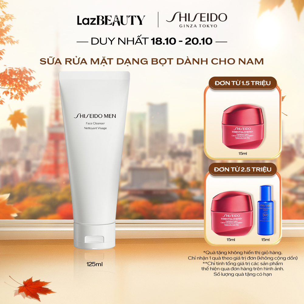 Sữa rửa mặt Shiseido Men Face Cleanser 125ml