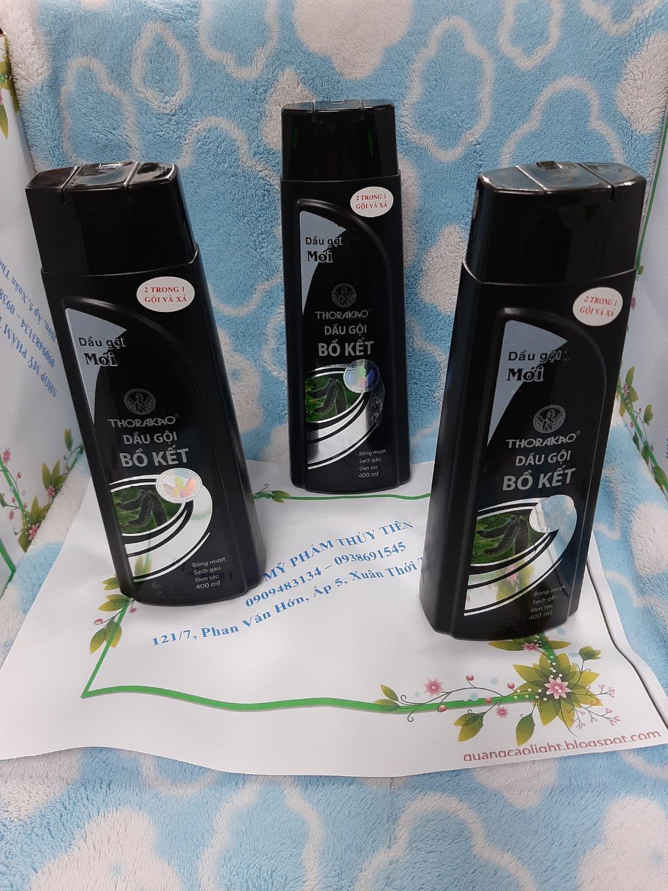 DẦU GỘI THORAKAO BỒ KẾT 2in1  400ML