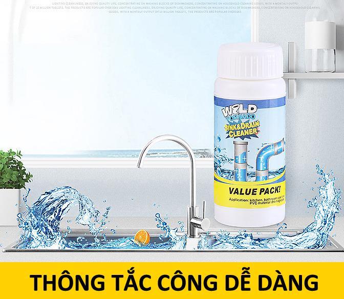 CHAI BỘT THÔNG ỐNG CỐNG,THÔNG TẮC NHÀ VỆ SINH - BỘT THÔNG TẮC CỐNG, KHỬ MÙI DIỆT VI KHUẨN TIỆN ÍCH