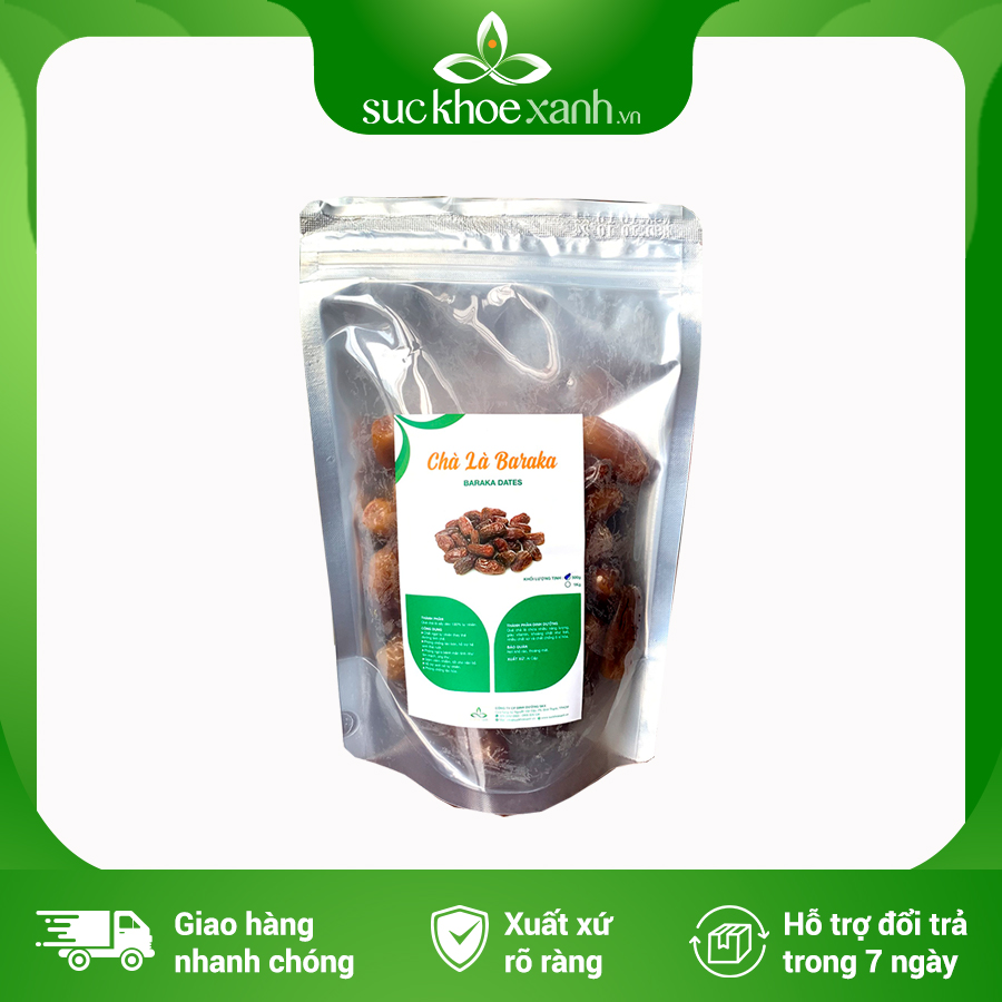 Chà là sấy dẻo Baraka Ai Cập 1kg