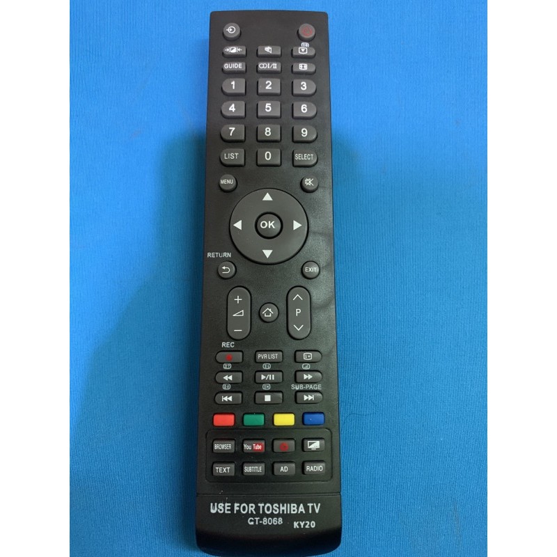 Remote điều khiển tivi toshiba ct-8068