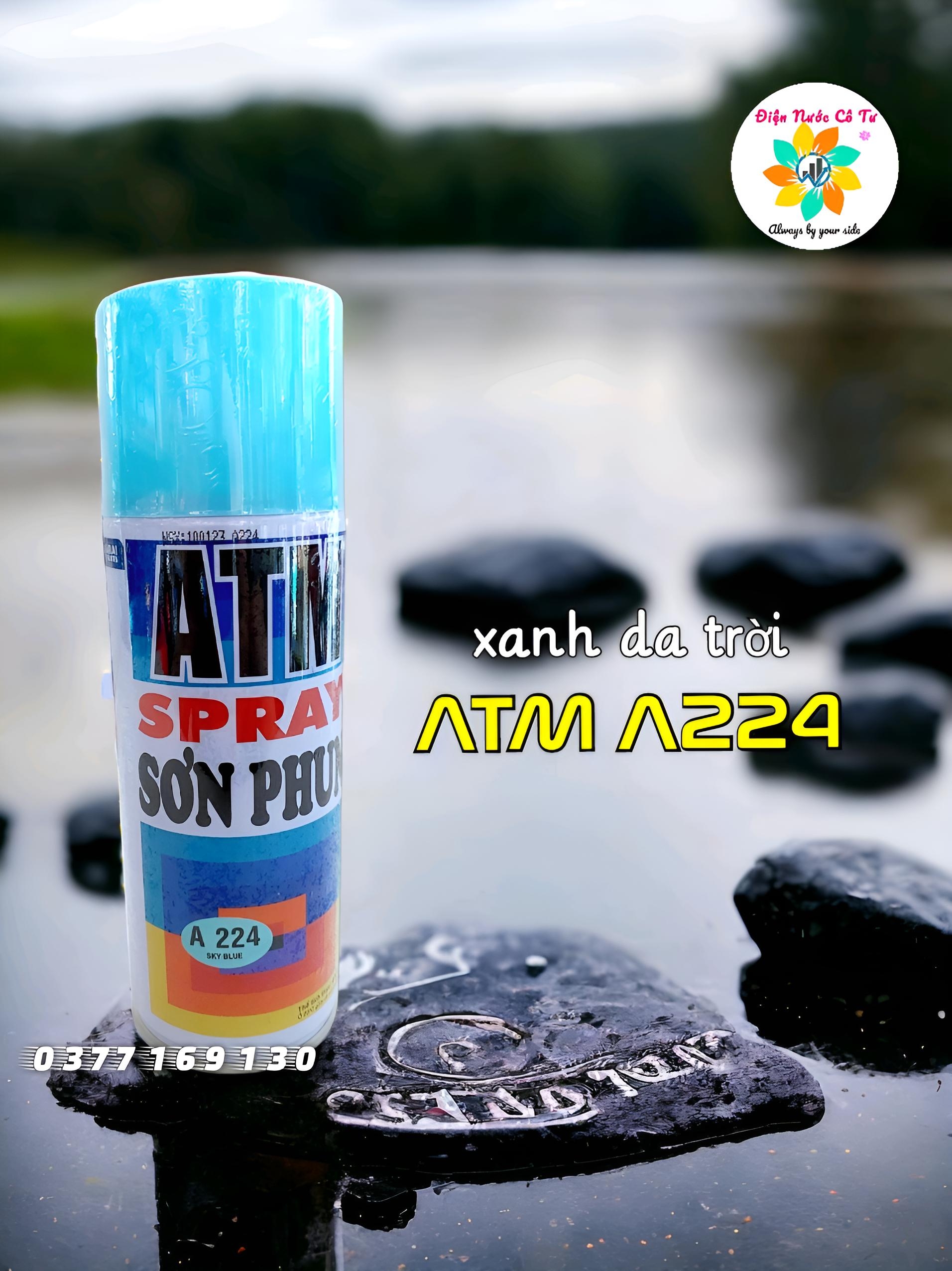 Sơn xịt ATM Spray màu Tím (Purple) A240
