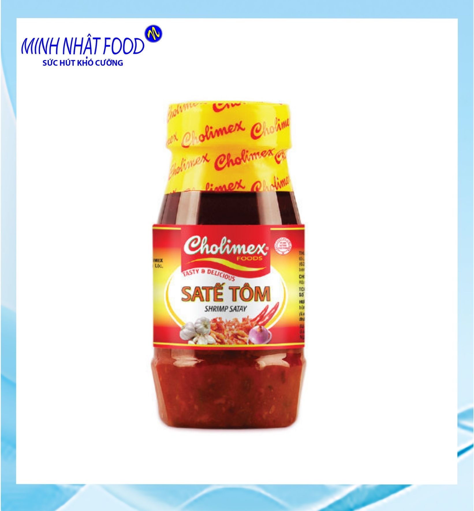 SATE TÔM CHOLIMEX HŨ 90G