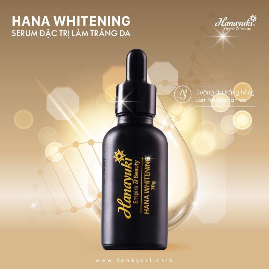 [CHÍNH HÃNG-Date 2026] Serum dưỡng trắng hồng Hanayuki Hana whitening