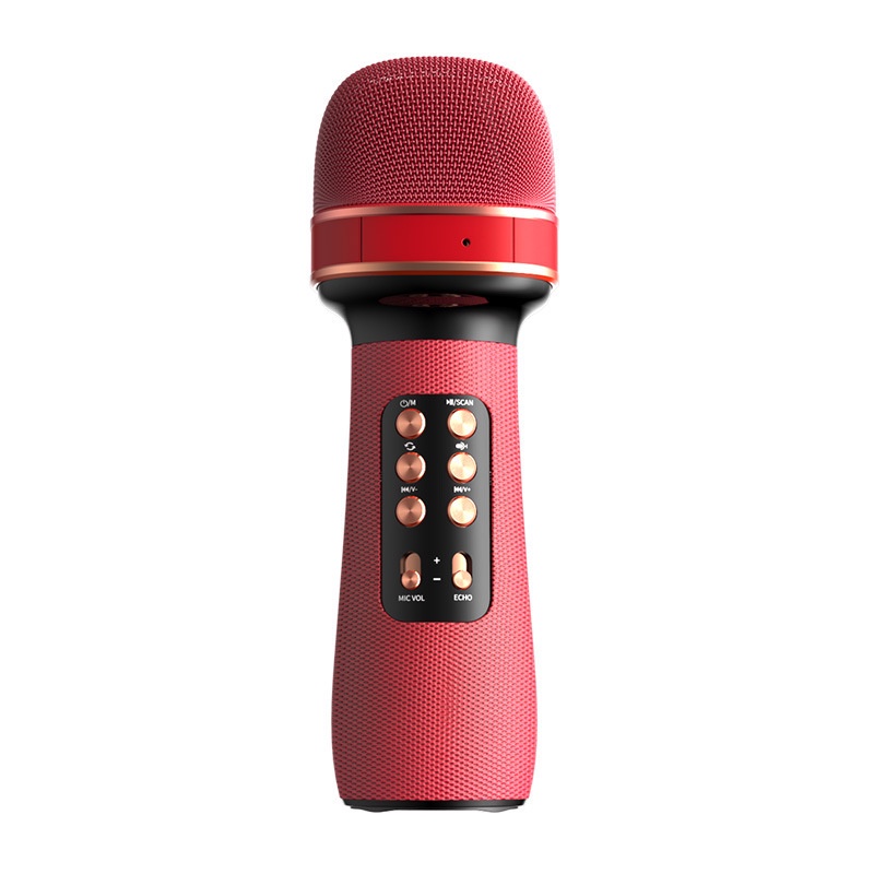Micro không dây hát Karaoke kèm Loa Bluetooth WS-898