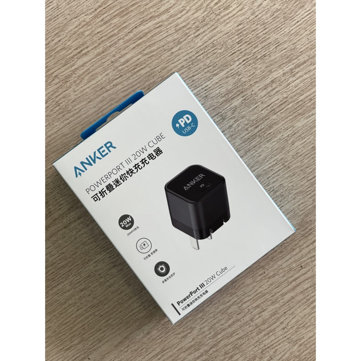 [LaoHac Store] Sạc nhanh Anker Powerport III 20W CUBE