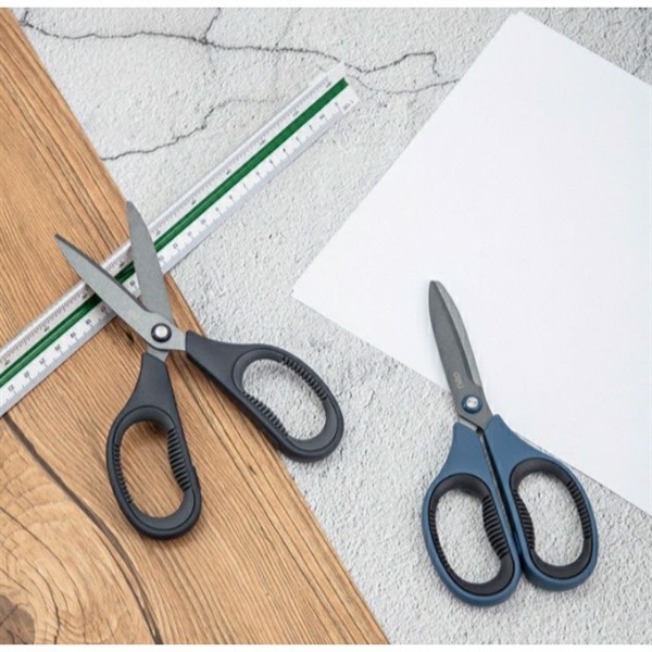 (1 Cây) Kéo văn phòng cao cấp 170mm Deli 77754