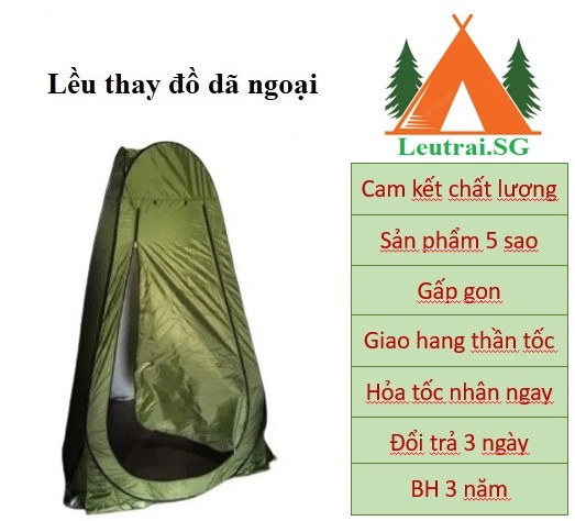 [HCM]Lều thay đồ lều vệ sinh