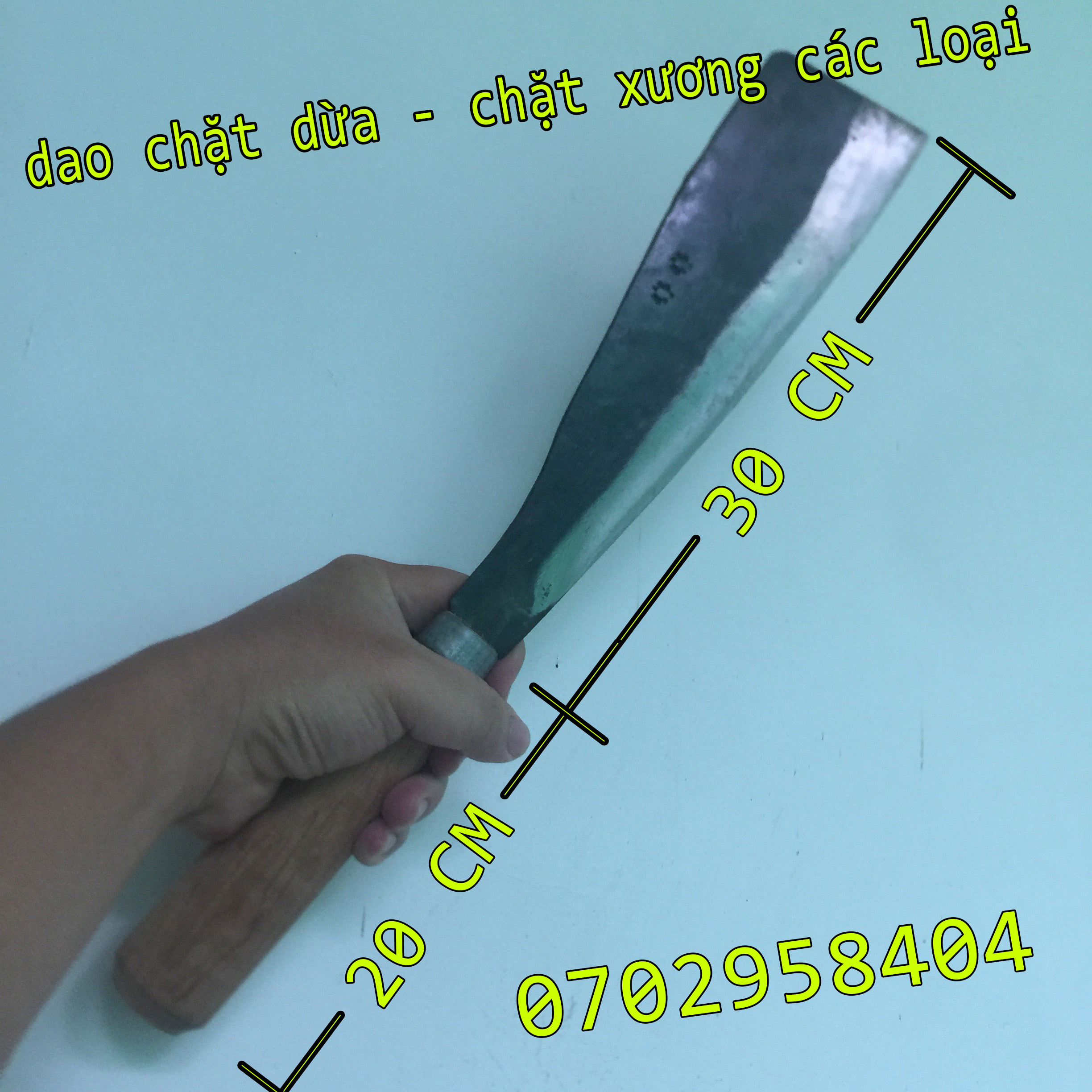 dao chặt xương lợn / dao chặt dừa