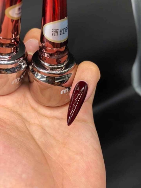 Sơn đỏ mxbon ( set 6 màu) Phụ kiện Nail