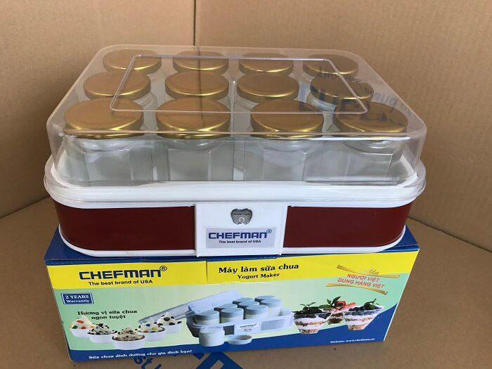 Máy làm sữa chua Chefman CM-311T (Tiêu chuẩn Hàng Việt Nam)