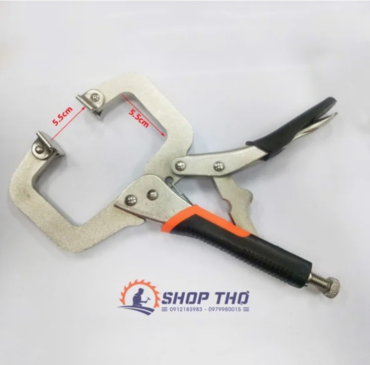 Kẹp nhanh chữ C  mở  5cm, 7cm,  14cm