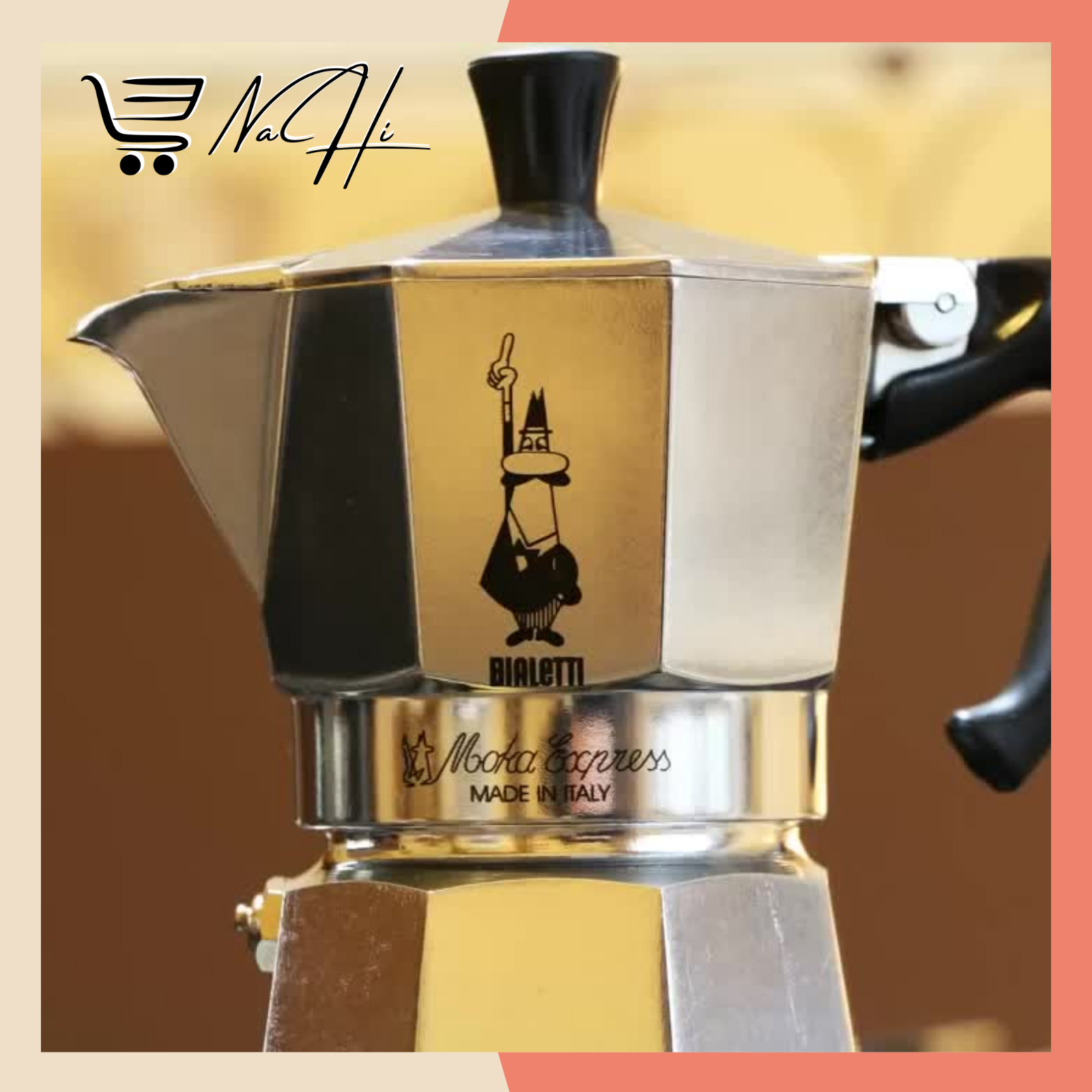 Ấm Pha Cà Phê Bialetti Moka 6cup 300ml