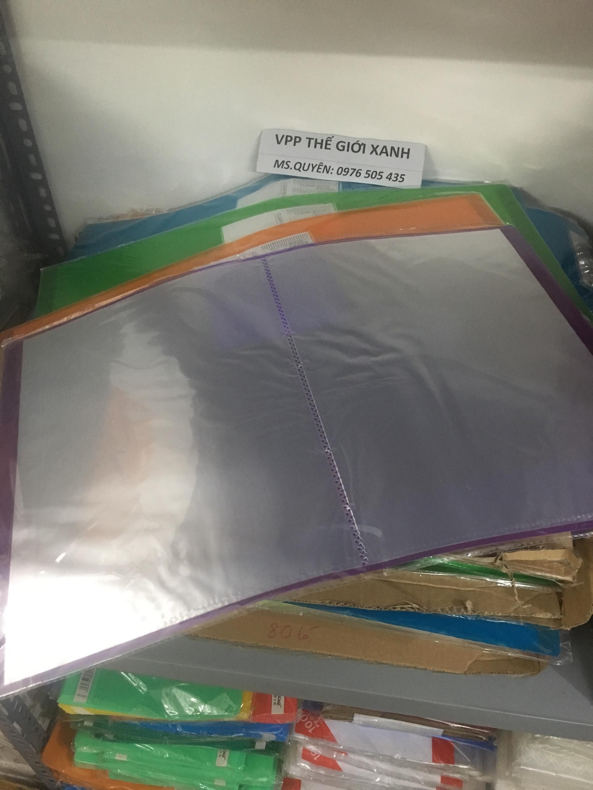 BÌA NHỰA 20/40/60/80 LÁ