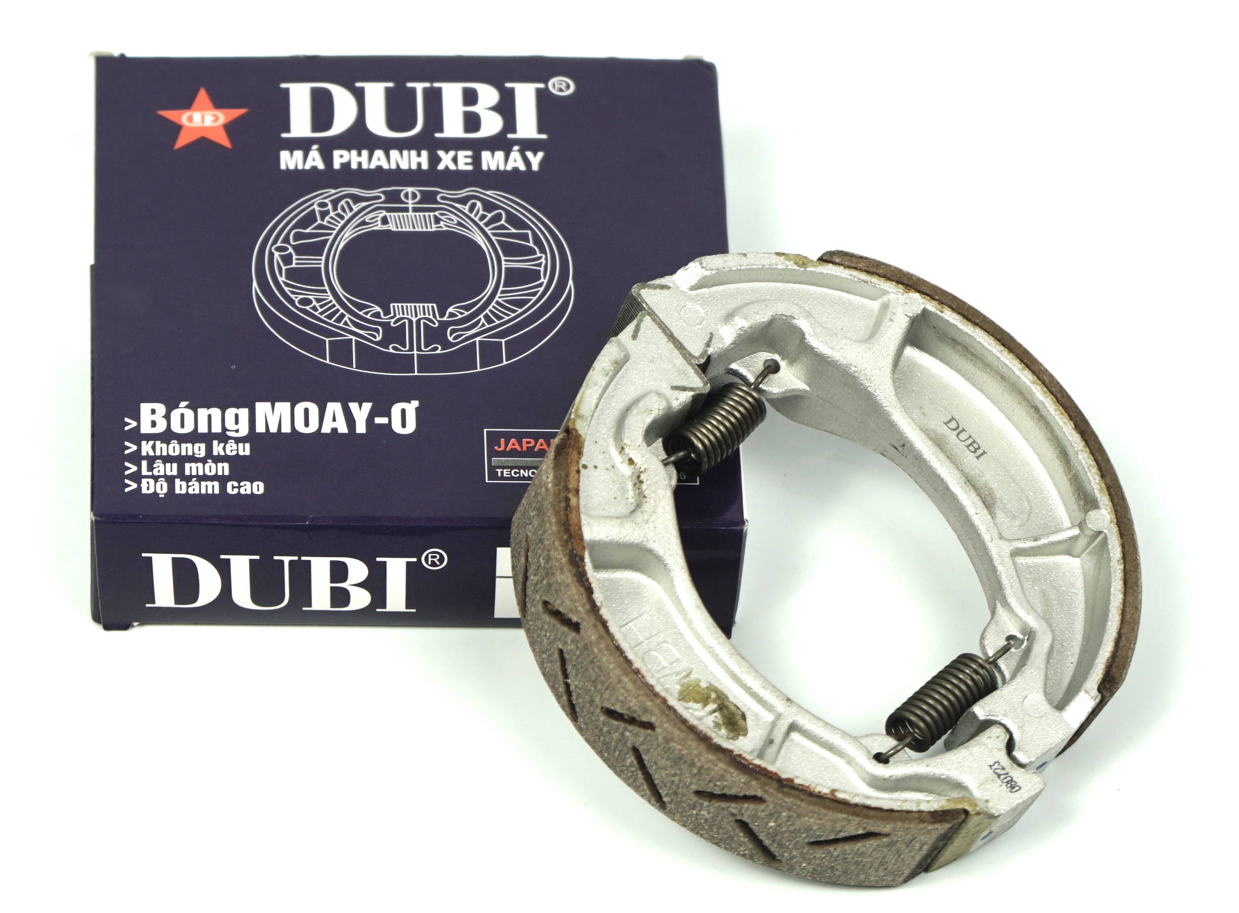 Má phanh cơ/ Bố đùm xe máy Nano gốm Dubi (đủ mã)