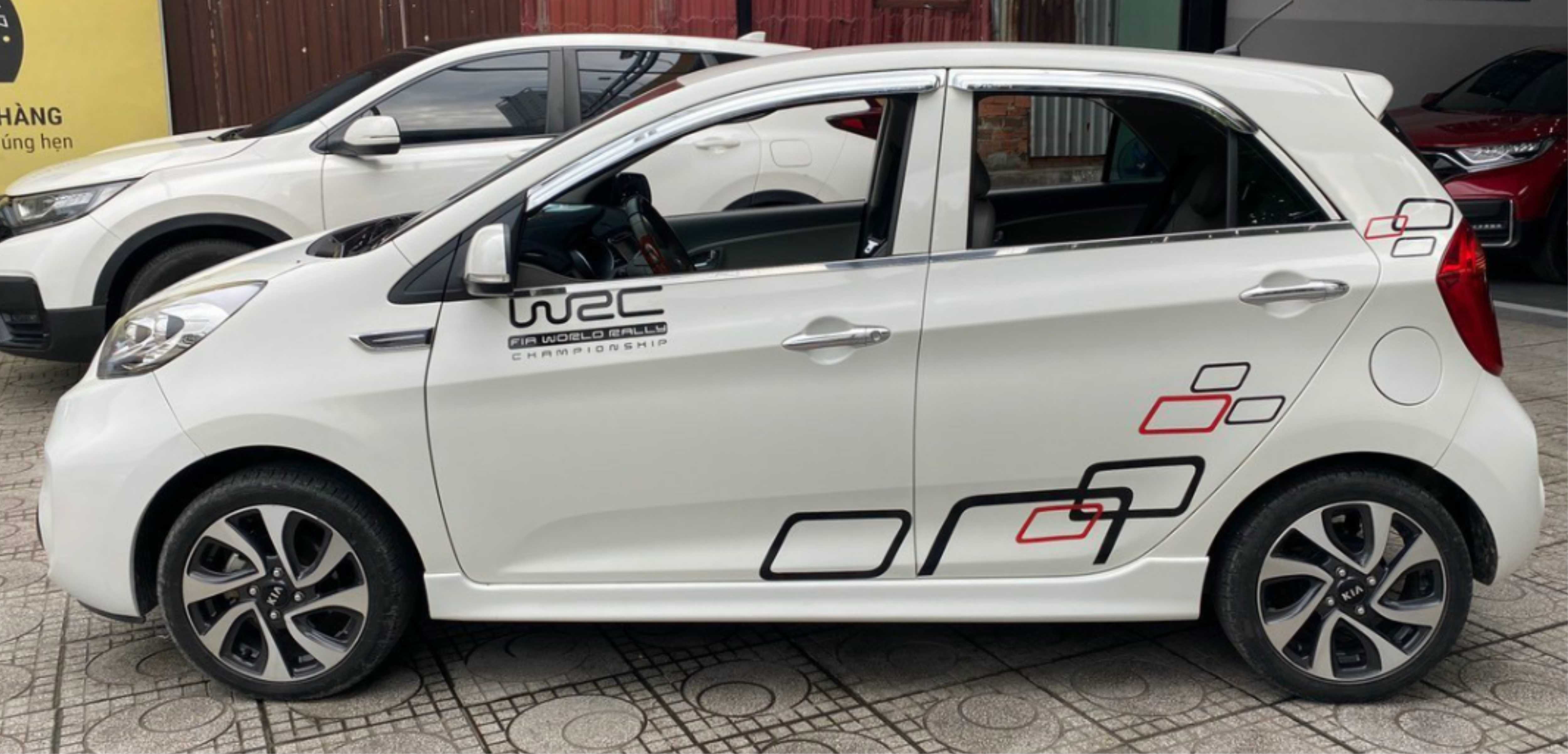 tem xe kia morning thể thao ms001