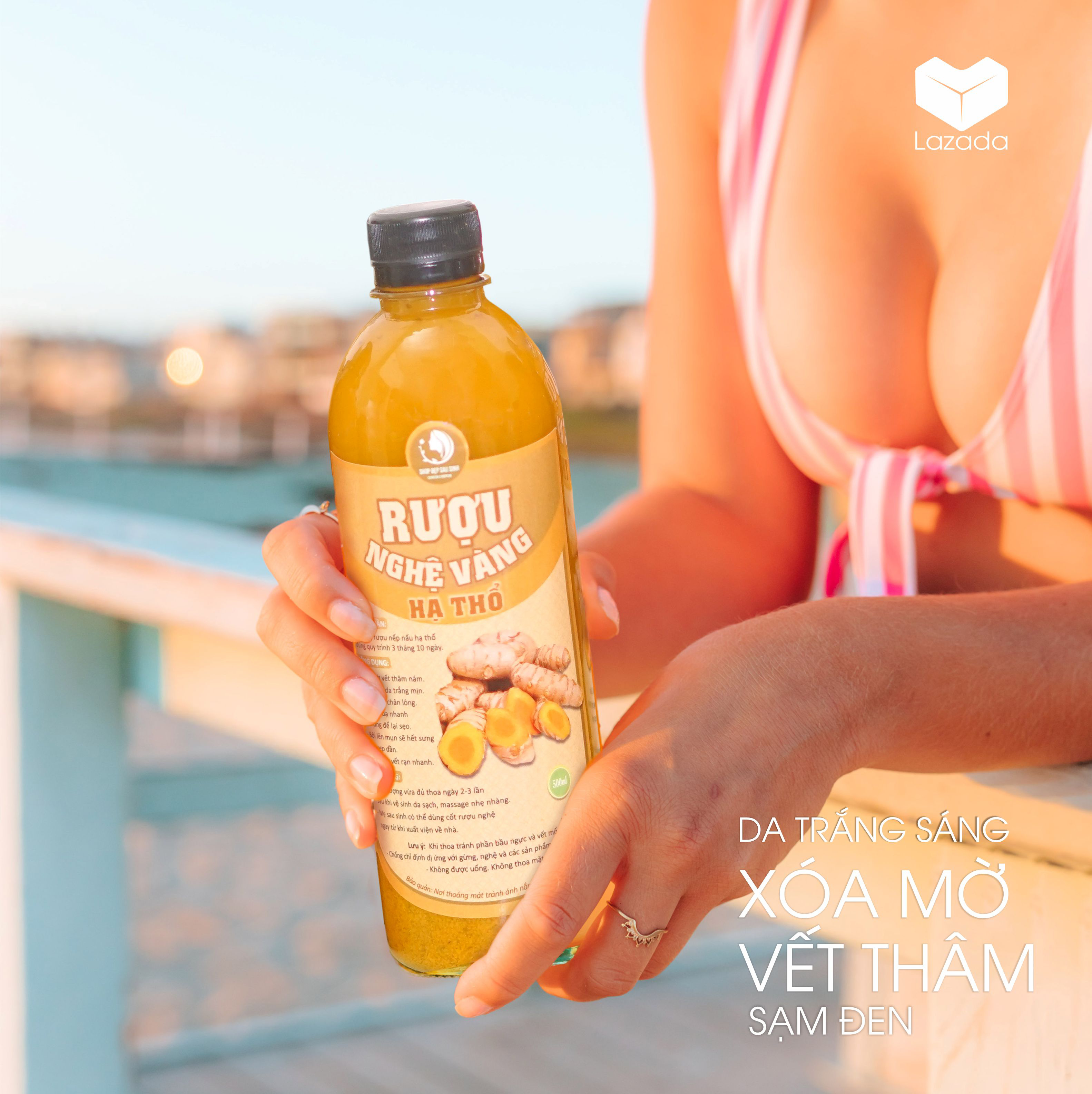 Cốt nghệ vàng hạ thổ 1000ml (Quà 18k)