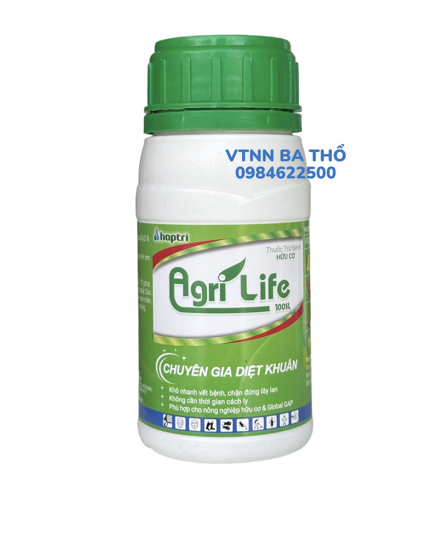 Thuốc trừ bệnh hữu cơ diệt khuẩn hợp trí agri life 100sl 200ml