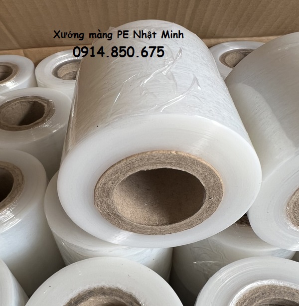 Combo 100 cuộn màng PE quấn 7cm 200g