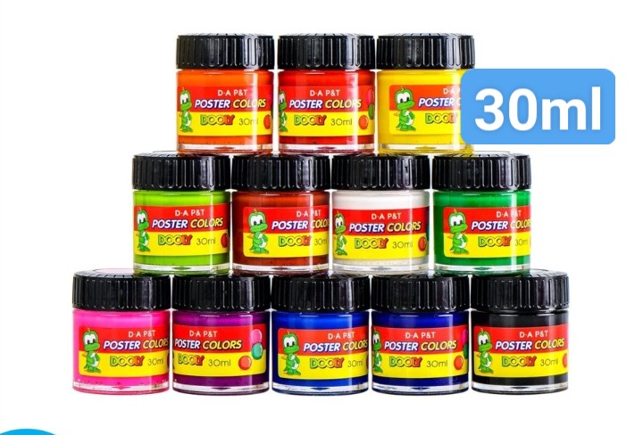 Bộ màu nước Hàn Quốc Dooly 30ml -12 Màu