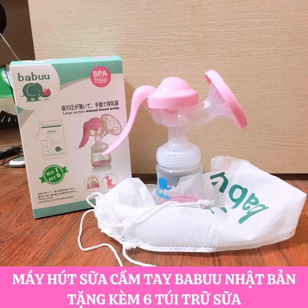 Máy hút sữa bằng tay Babuu