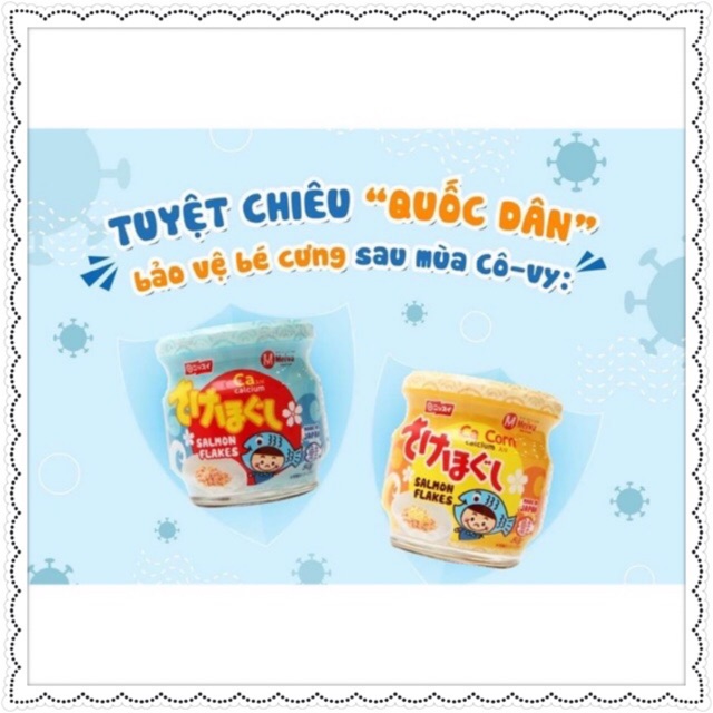 RUỐC CÁ HỒI MEIWA CHO BÉ NHẬT BẢN