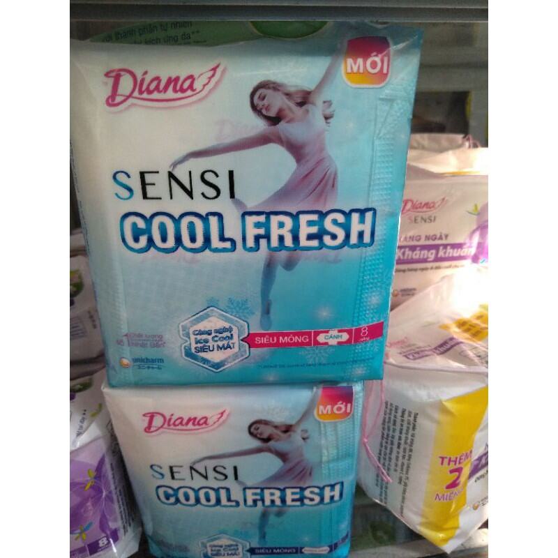 băng vệ sinh diana sensi gói  8 miếng