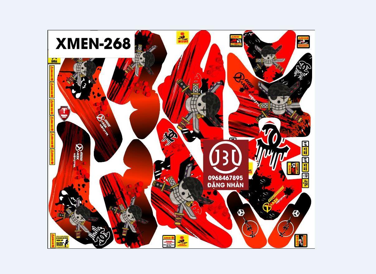 TEM TRÙM XE ĐIỆN XMEN 268