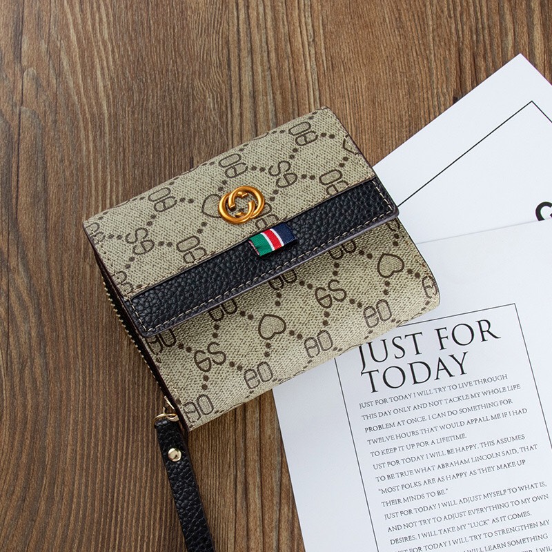 Ví mini ngắn cầm tay hót trend