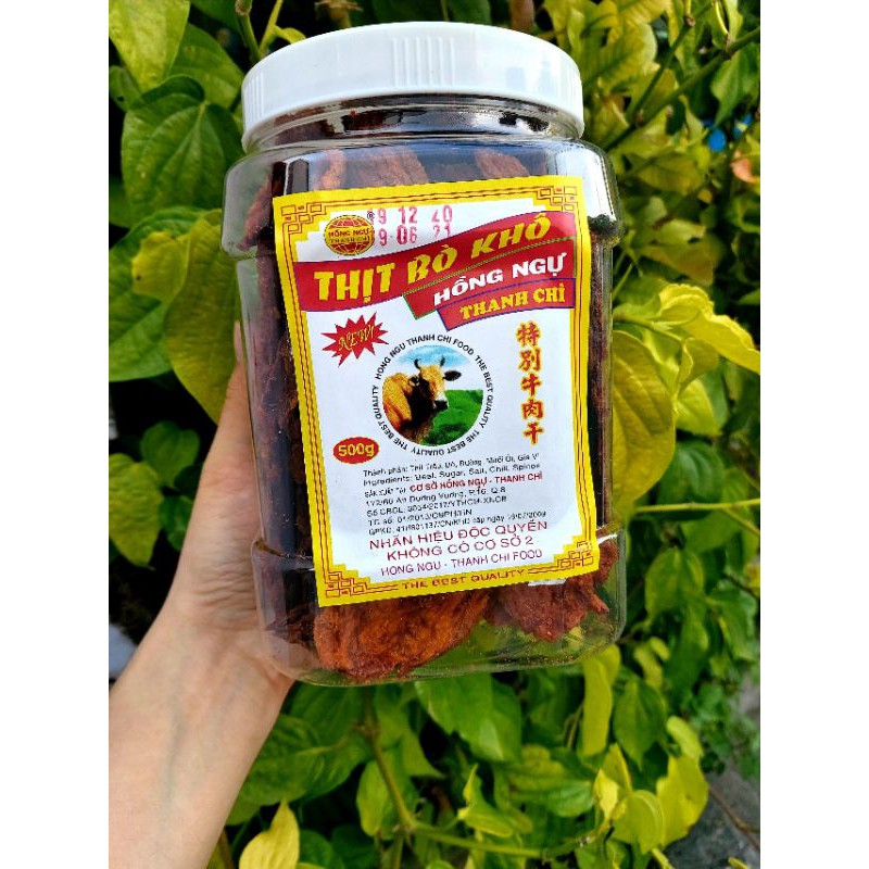 500g khô bò hồng ngự miếng lớn