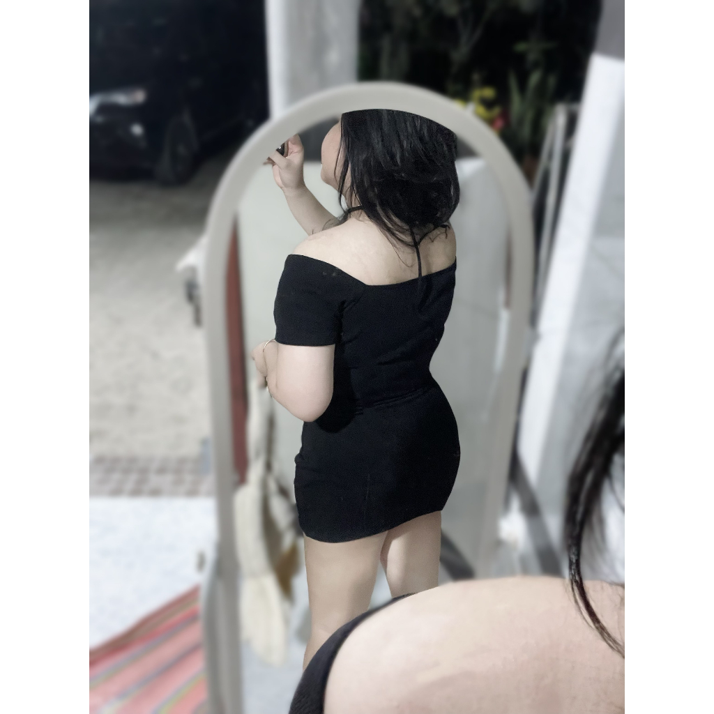 Áo đen yếm lá cột dây form croptop nữ bigsize