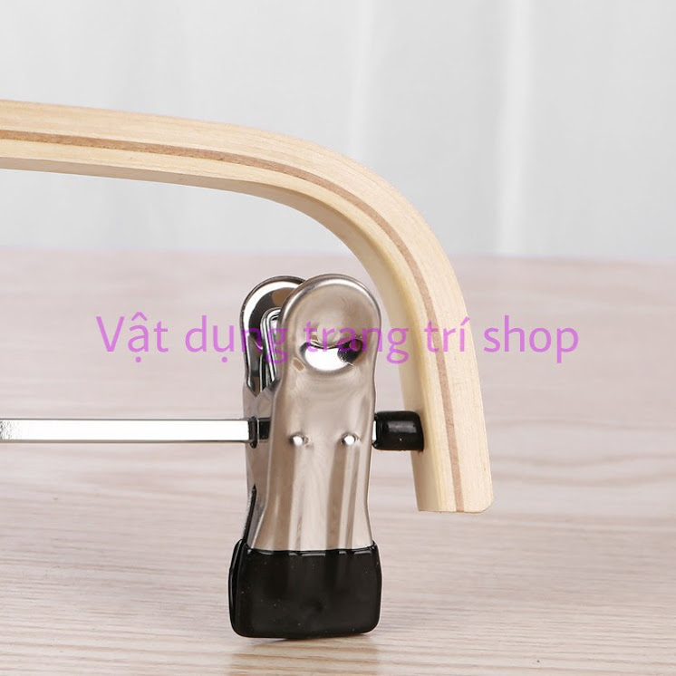 Móc Kẹp Gỗ Ép Vai Đệm Cao Cấp
