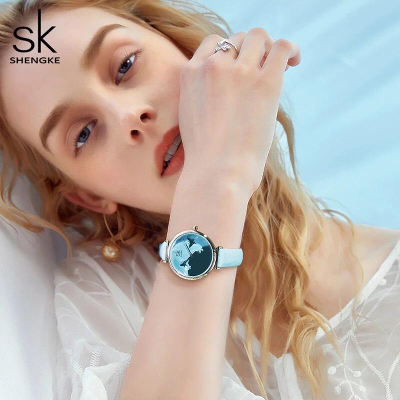 Đồng hồ nữ Shengke UK K0101L