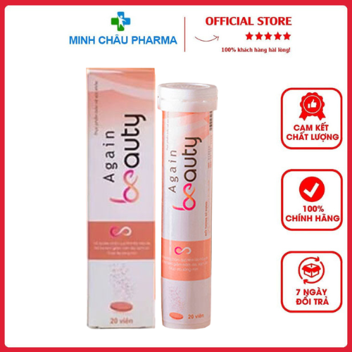 Viên sủi trắng da Again Beauty