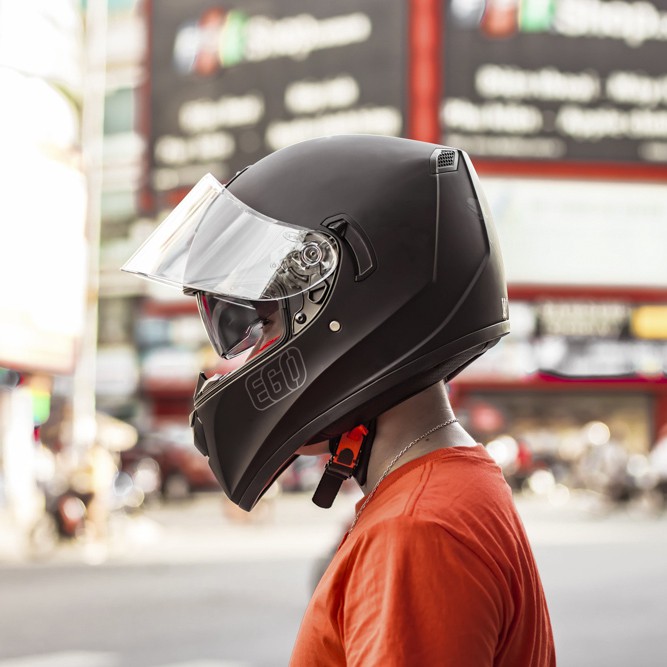 Mũ Bảo Hiểm Nguyên Đầu Hai Kính EGO E-6 - EGO HELMET