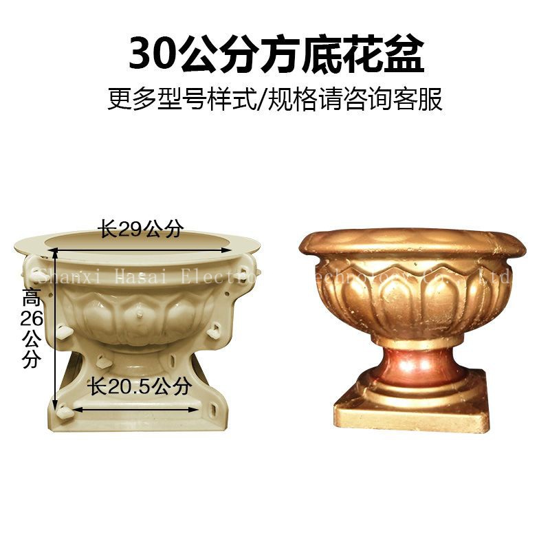 Chậu hoa phong cách châu âu lan can cột la mã lan can ban công cột trụ cột trụ cột đầu xi măng mô hình bóng khuôn sư tử