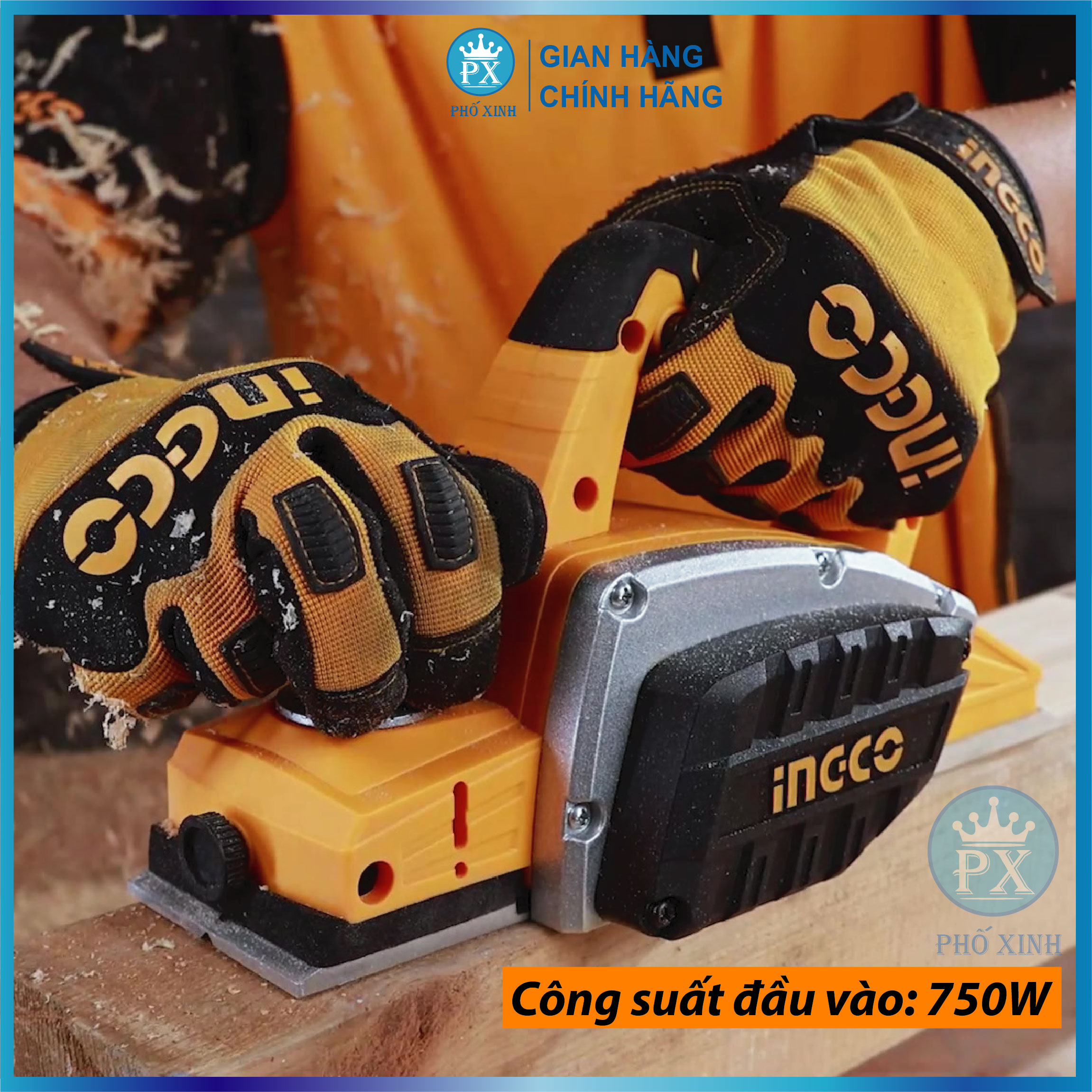MÁY BÀO ĐIỆN INGCO PL7508