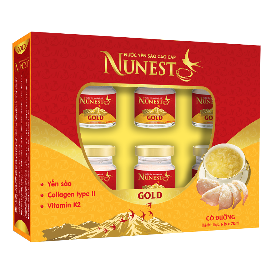 Nước yến Nunest Gold lọ 70ml