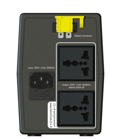 BX650LI-MS - Bộ lưu điện (UPS) APC 650VA/325W (Bao gồm ắc quy)