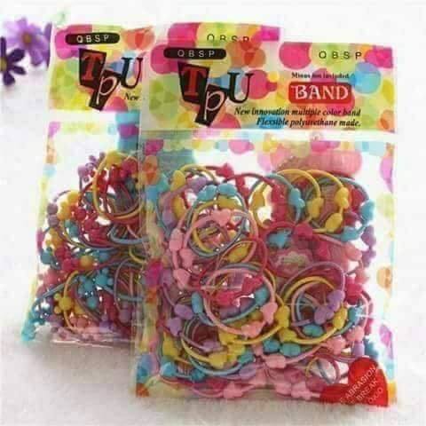TÚI 50 DÂY THUN BUỘC TÓC CHO BÉ YÊU