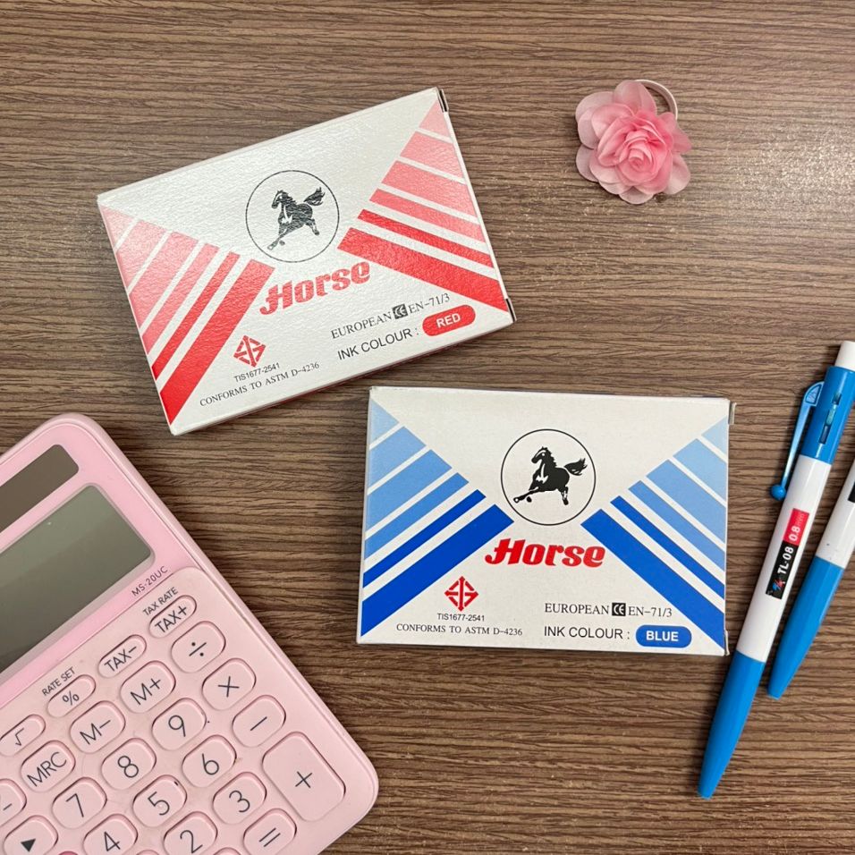 Khay tampon chấm mực, lăn tay Horse Thái Lan