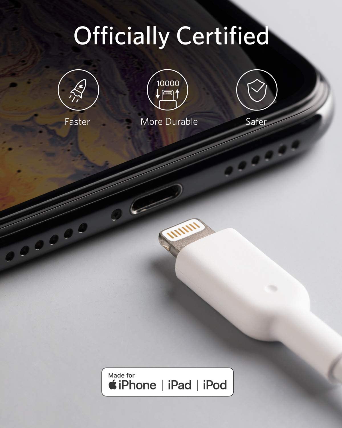Dây sạc Iphone Anker Powerline II Lightning cable - A8432