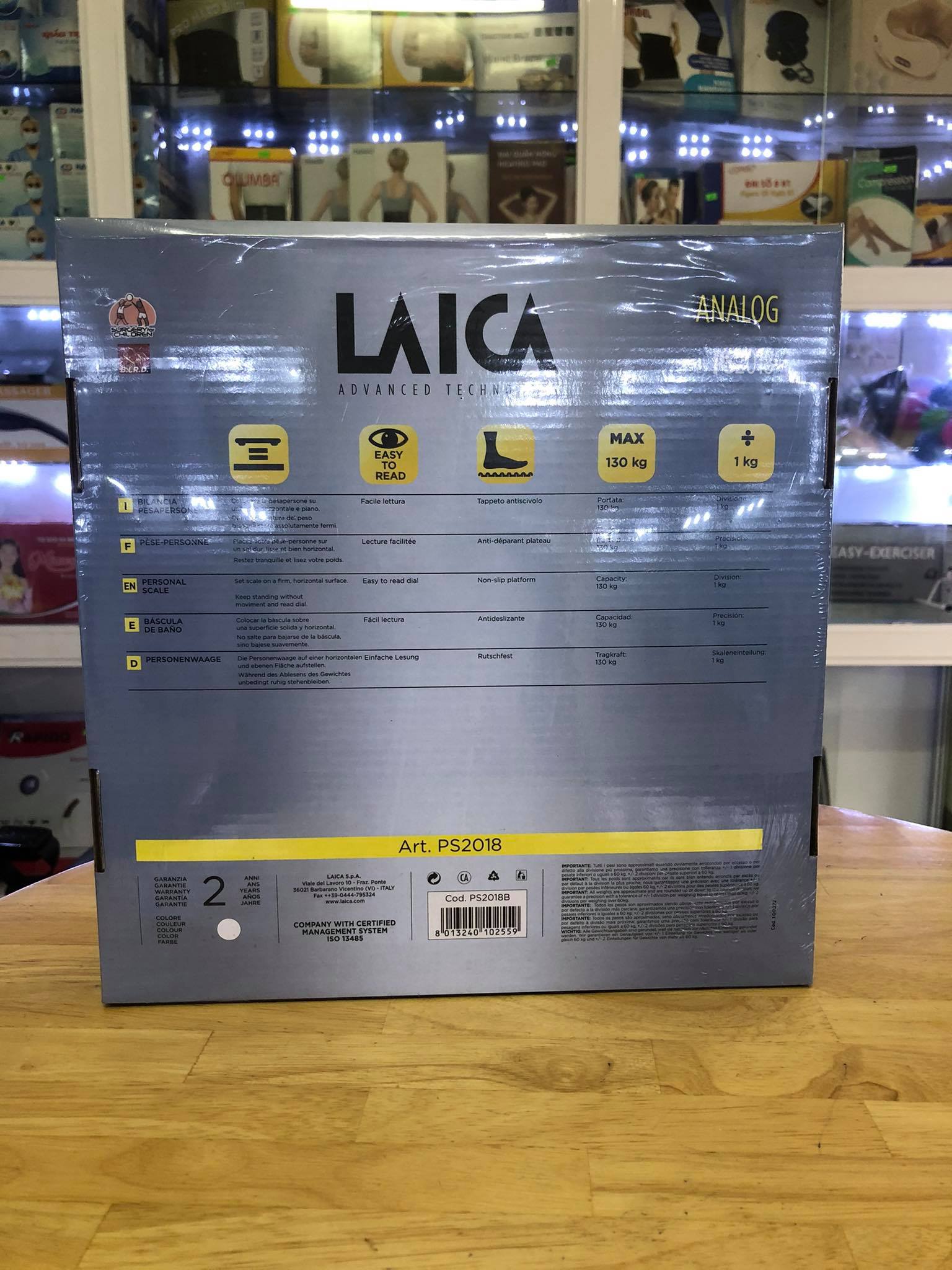 cân sức khoẻ cơ học laica ps2018