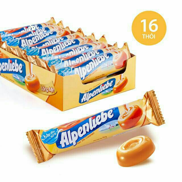 Hộp 16 thỏi Kẹo Alpenliebe