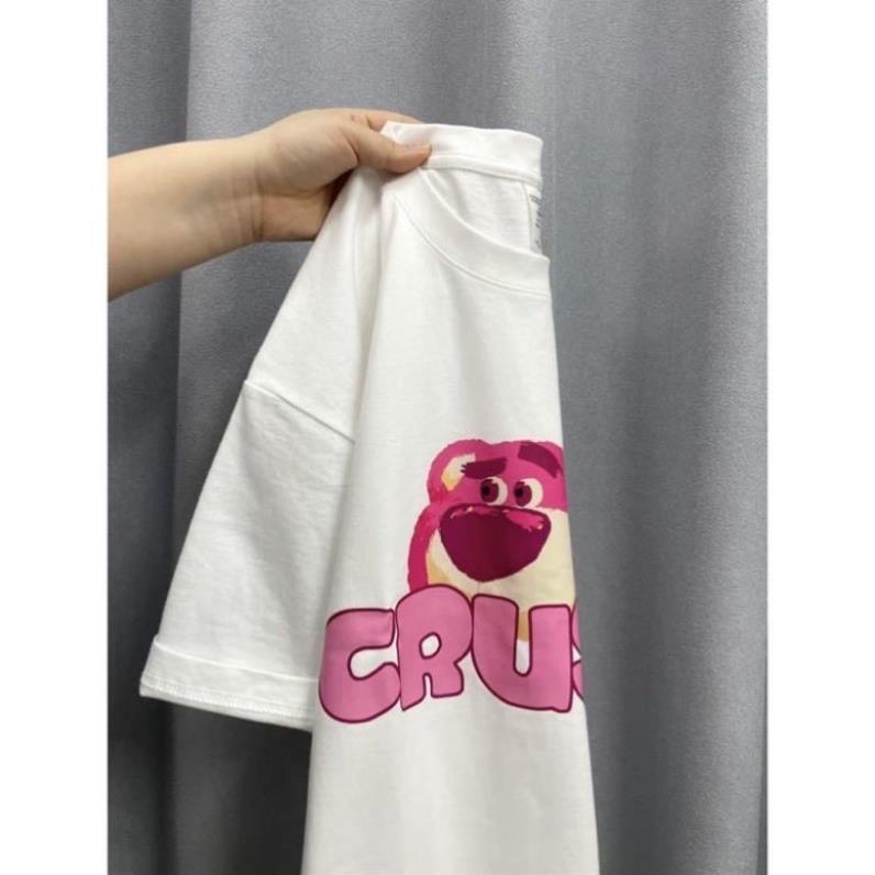 [Hoàn Tiền 15%] Áo Thun Xanh Lá CRUSHThời Trang Unisex Ullzang