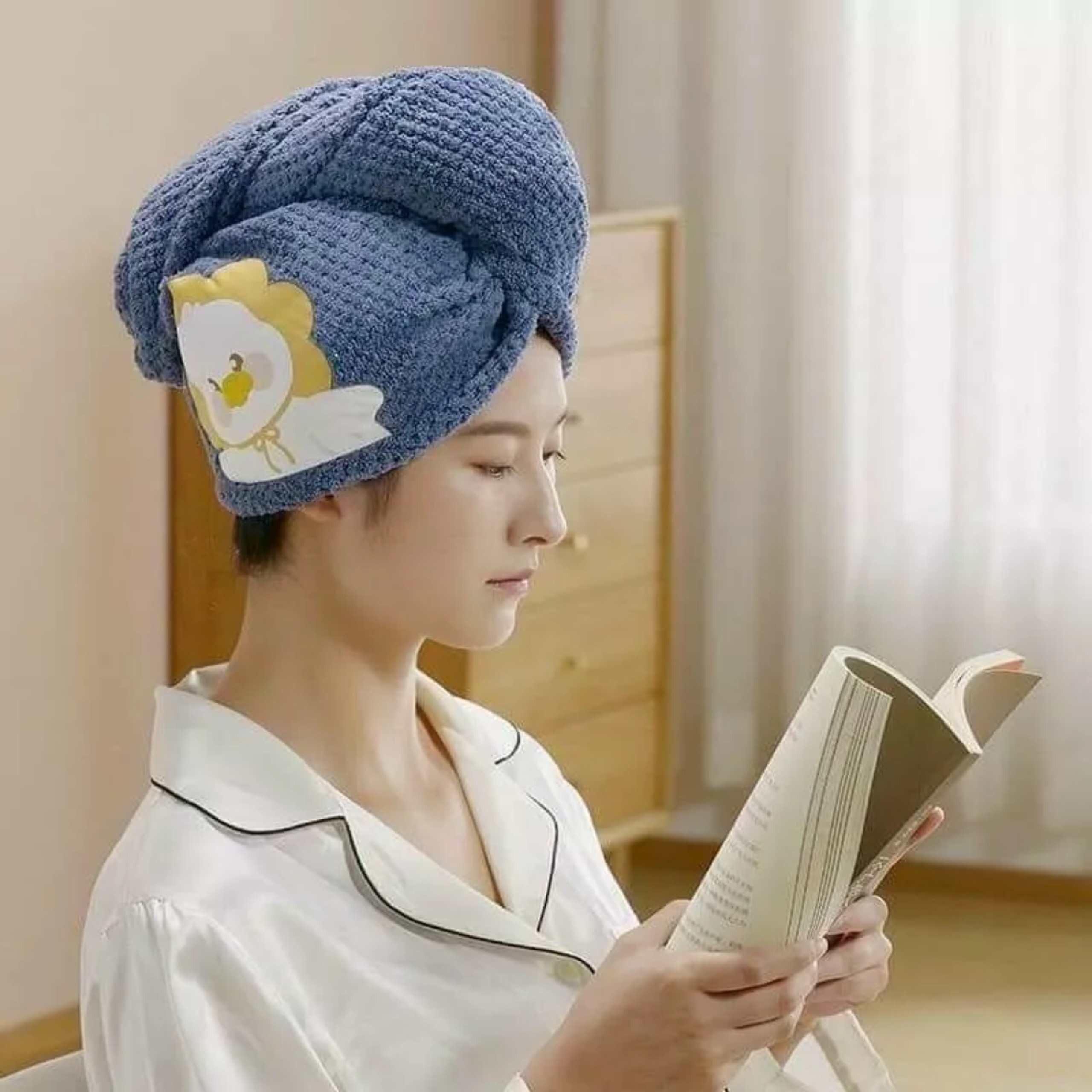 Super Absorbent Hair Towels For Mom And Baby