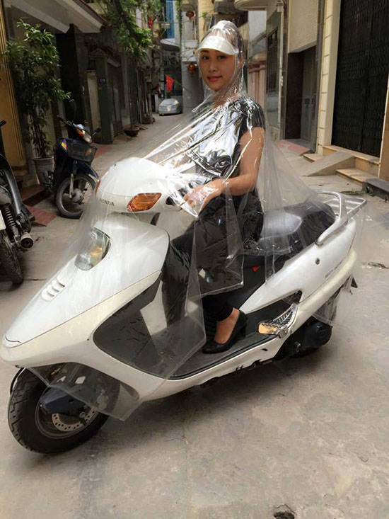 Áo Mưa Trong Suốt 1 Đầu Cao Cấp