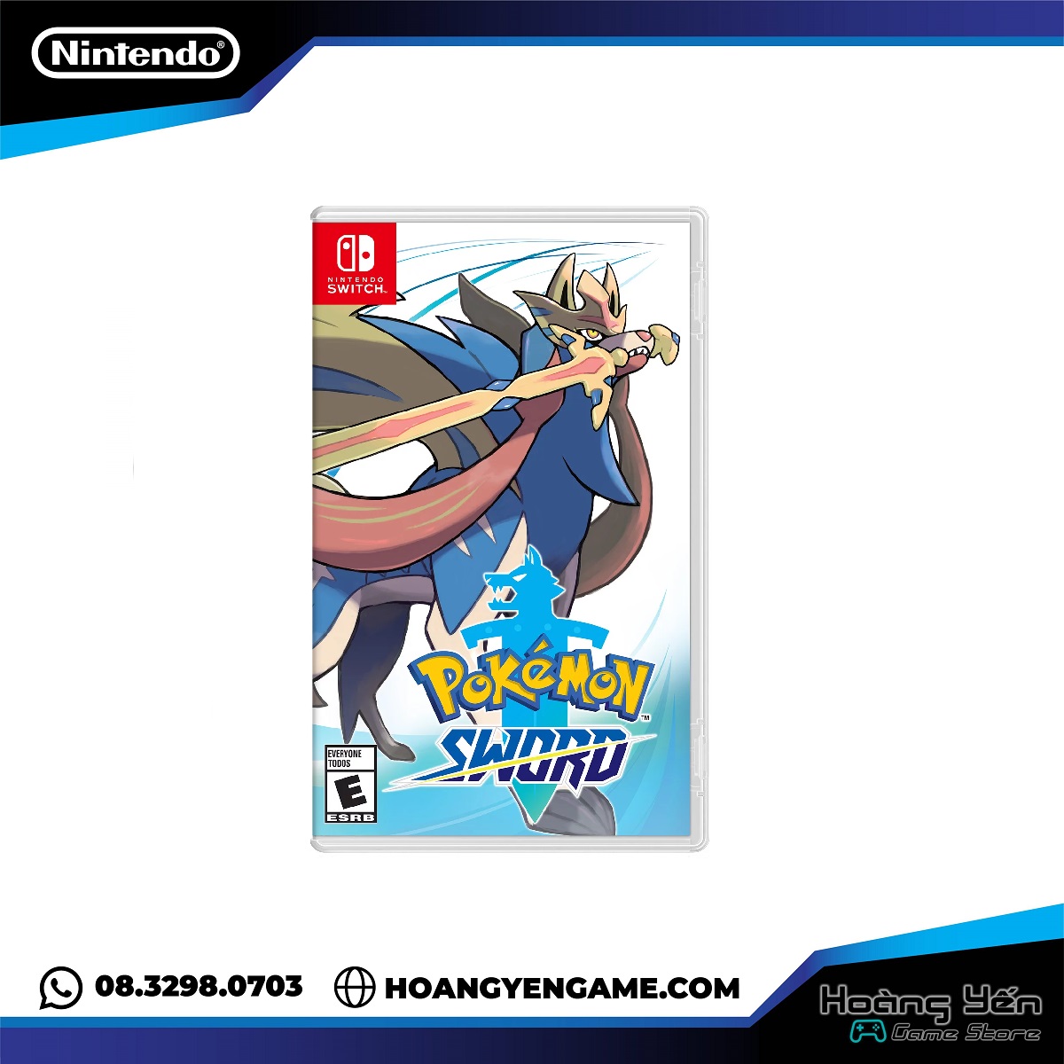 Thẻ game Pokemon Sword Nintendo Switch